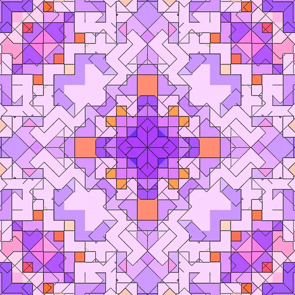 Mosaico patrón de fondo abstracto manchado, decorativo de color . — Foto de Stock