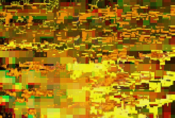Glitch pixel dados moshing ruído digital, design padrão . — Fotografia de Stock