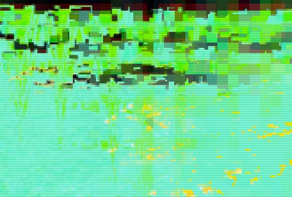 Glitch pixel padrão digital ruído, textura gráfica . — Fotografia de Stock