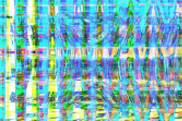 Glitch vhs noise background abstract, bad. — Stock Photo, Image