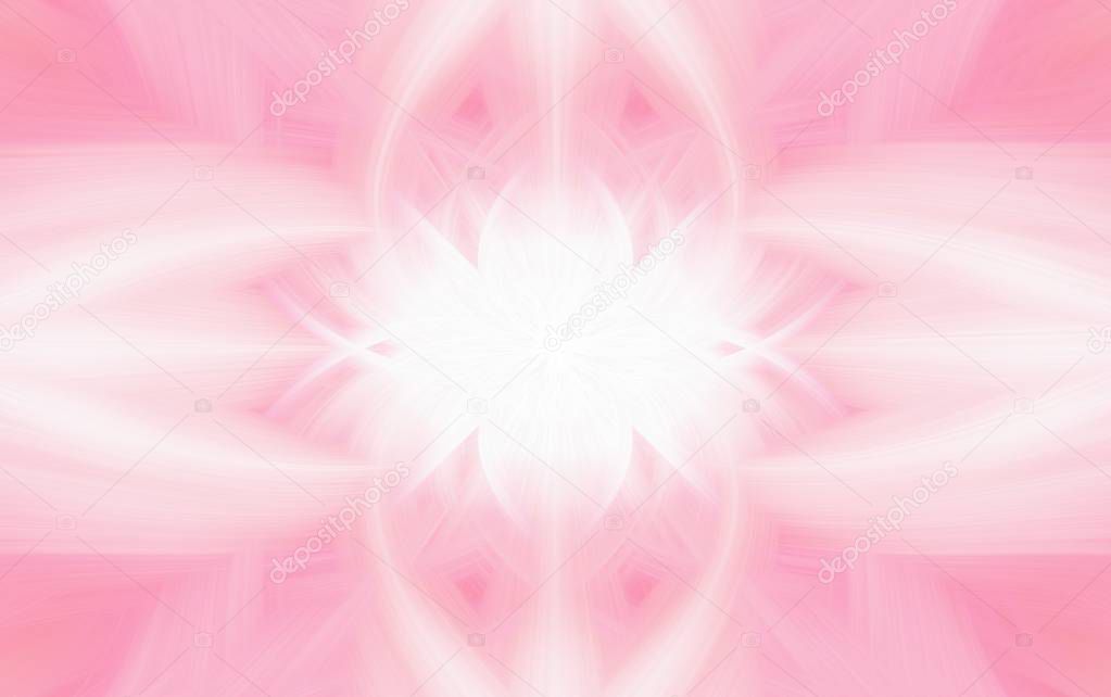 geometric pink pattern background fractal. pastel.