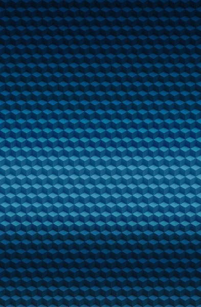 Blue cube geometric pattern abstract background, modern 3d.