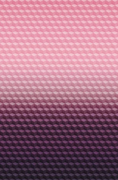 Cube purple pink geometric 3D pattern abstract background, 3d.