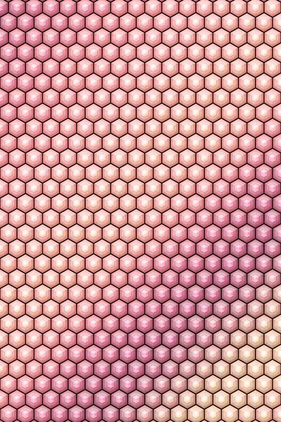 Hexagon cube pattern cover geometric, honeycomb. — Stock Photo, Image