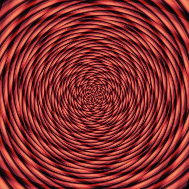 İllüzyon arkaplan spirali zig-zag, tasarım psikedelik.