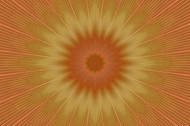 Mandala desenli çiçekli zeytin kaleydoskopu. motifler geometrik.