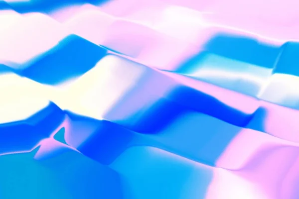 Textura del fondo de la hoja del holograma como arco iris, azul holográfico . —  Fotos de Stock