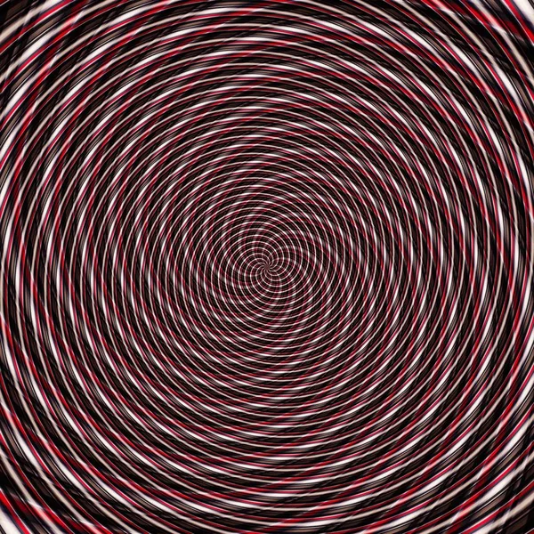 Abstrakt bakgrund illusion hypnotisk illustration, design rotation. — Stockfoto