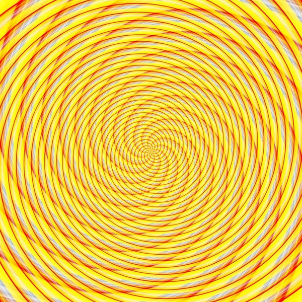 Abstrakte Hintergrund Illusion hypnotische Illustration, bunt. — Stockfoto