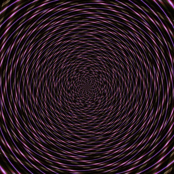 Illusion Hintergrund Spiralmuster Zick-Zack, surreale Kurven. — Stockfoto