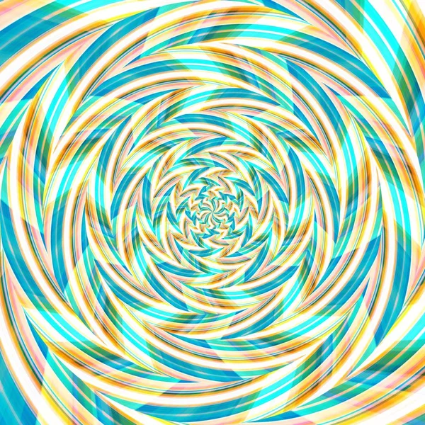 Spirale modello vortice sfondo astratto, illusione a zig-zag . — Foto Stock