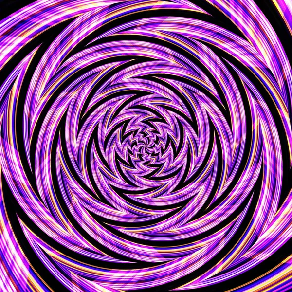 Spiral swirl pattern background abstract, illusion zig-zag. — Stock Photo, Image