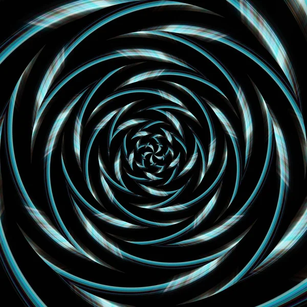 Spiral virvel mönster bakgrund abstrakt, illusion surrealistisk. — Stockfoto