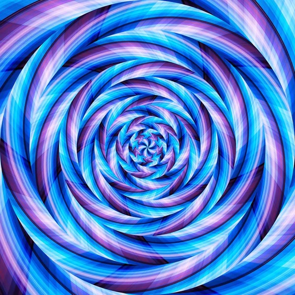 Spiralny wzór wirowy tło abstrakcyjne, dekoracyjne optyczne. — Zdjęcie stockowe