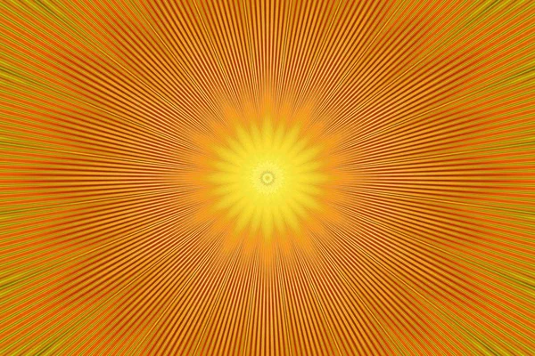 Patrón de flor naranja caleidoscopio floral. mandala ilusión . —  Fotos de Stock