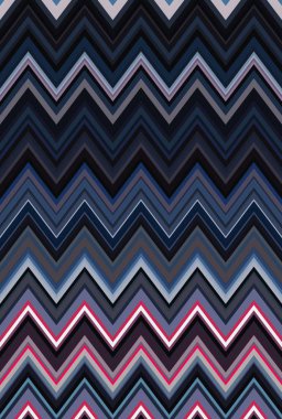 Moda sembolü zikzak motifi. dokusu pürüzsüz.