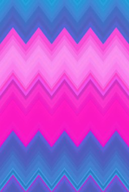 Holografik sembolün zigzag desenli arka planı. trendler holografi.