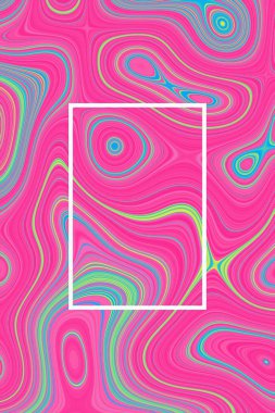 Soyut saykodelik poster arkaplanı ve sıvı tasarım, gradyan mermer.