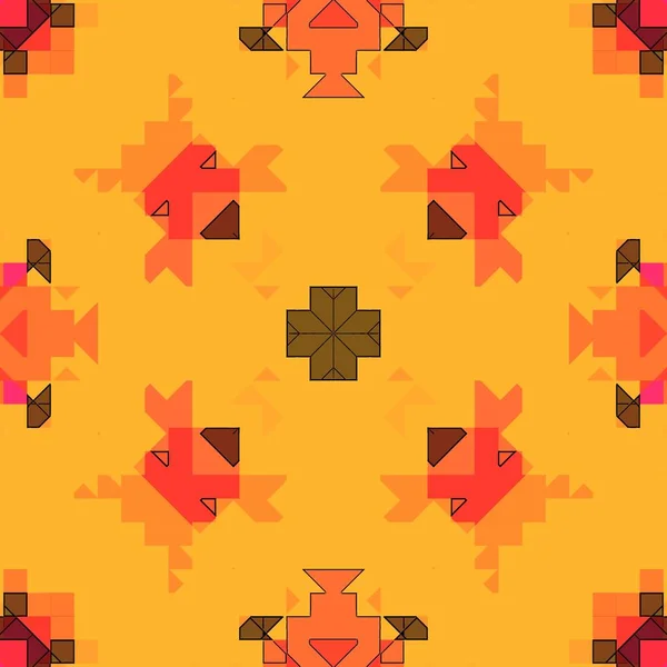 Mosaico patrón de fondo abstracto manchado, color . — Foto de Stock