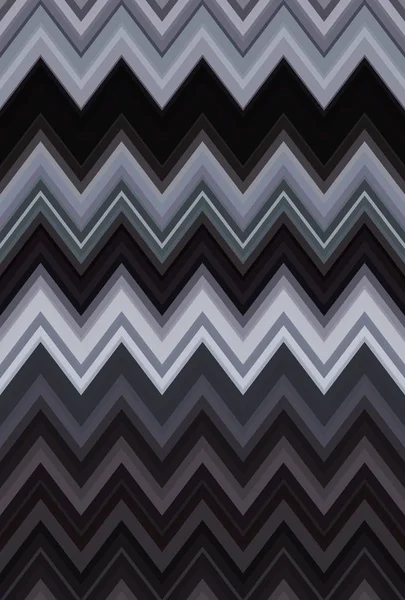 Zigzag pattern dark night geometric. background . — стоковое фото