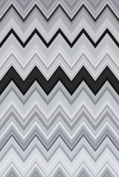 Ziguezague padrão monocromático chevron fundo. arte sem costura . — Fotografia de Stock