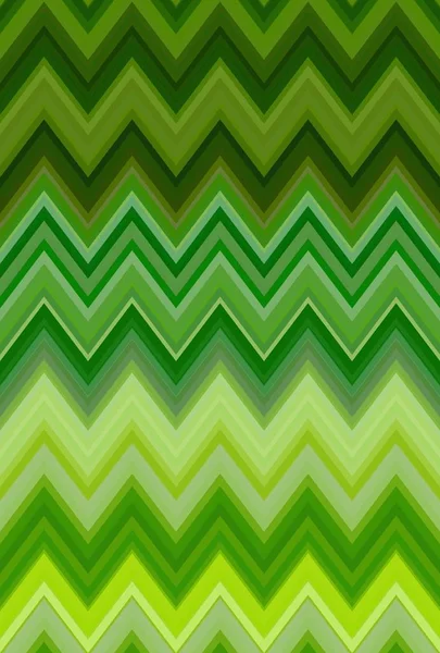Sfondo a zig-zag verde chevron. decorazione . — Foto Stock