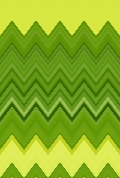 雪弗龙绿色锯齿形图案背景。 夏季面料. — 图库照片