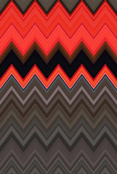 Vermelho chevron ziguezague fundo padrão. ilustração das tendências . — Fotografia de Stock