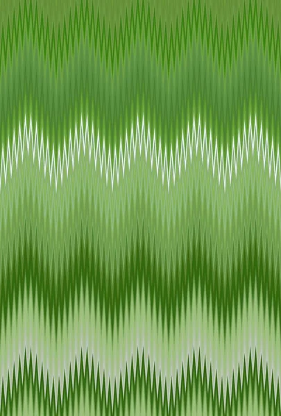 Chevron green foliage grass summer. decorative. — Stock Photo, Image