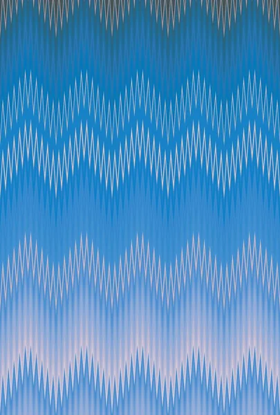 Céu azul denim chevron ziguezague. arte papel de parede . — Fotografia de Stock