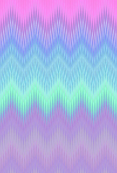 Holográfico fondo holograma chevron zigzag. lámina 90s . — Foto de Stock