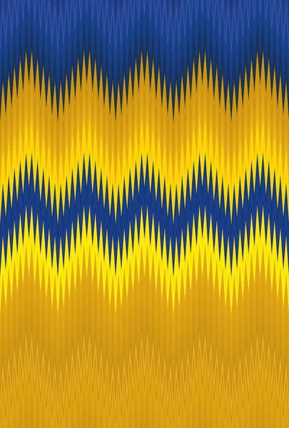 Yellow chevron zigzag pattern background. texture geometric. — 스톡 사진