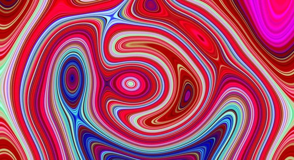 Psychedelic abstract pattern and hypnotic background for trend art, futuristic artistic. — Stock Photo, Image