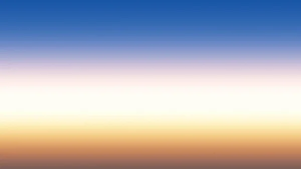 Bakgrund lutning solnedgång blå orange, illustration. — Stockfoto