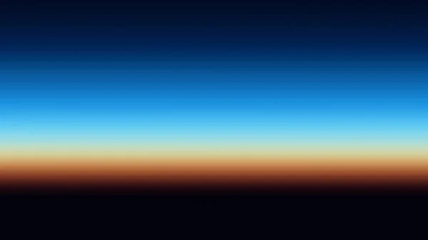 Bakgrund lutning solnedgång blå orange, illustration konsistens. — Stockfoto