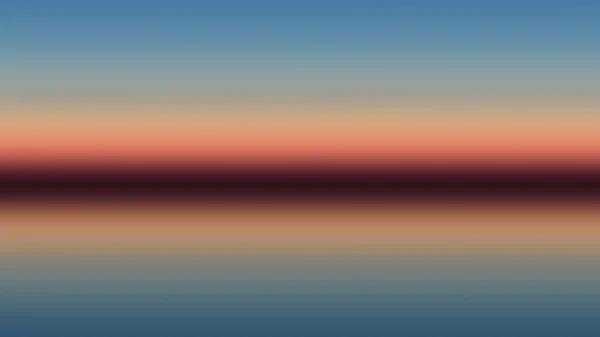 Ocean bakgrund horisont abstrakt blå, tapet reflektion. — Stockfoto