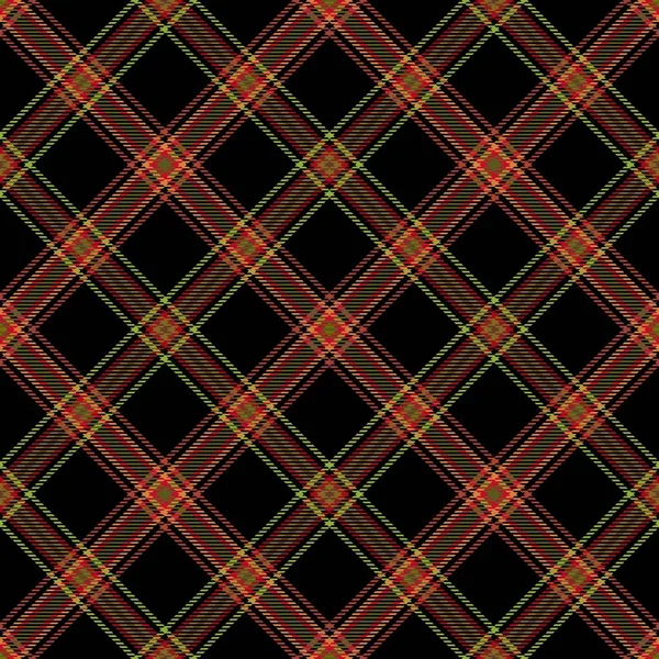 Tissu tartan diagonal, motif textile, celtique . — Photo