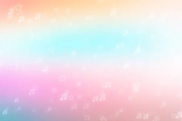 Muziek achtergrond licht bokeh geluid, single. — Stockfoto