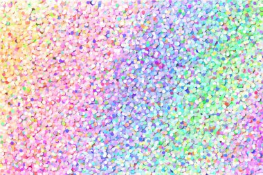 Konfeti arka planı, soyut noel kutlaması tatil dekorasyonu, renkli mutluluk..