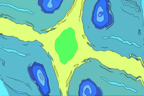 Animation abstract background motion hypnotic,  cartoon vibes.