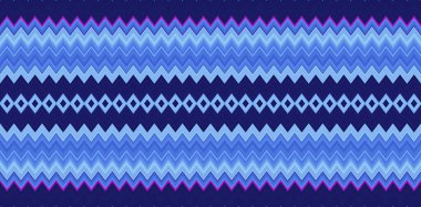 Zigzag desenli karanlık gece geometrik sembolü arkaplanı. şehir dekoru.