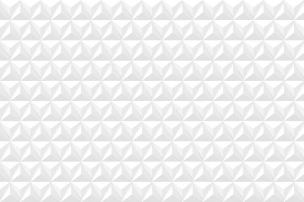 Abstraktní Vzor Bílá Trojúhelník Pozadí Textura Geometrické Abstraktní Vektorové Dekorace — Stockový vektor