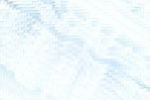 Abstract Kubus Extruderen Achtergrond Ontwerp Textuur Geometrische Technologie — Stockfoto