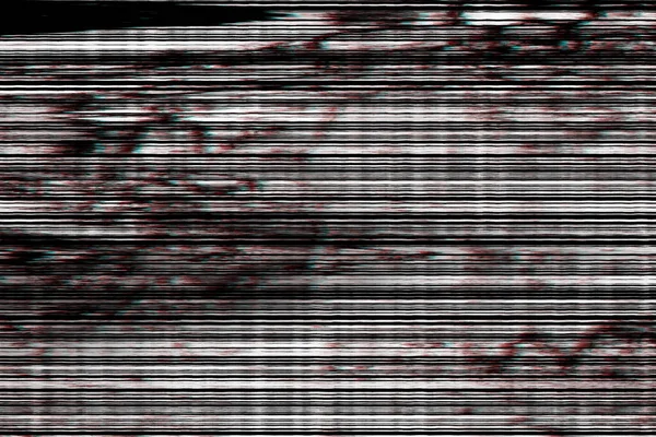 Glitch Signal Background Pixel Noise Display Damaged Television — Stock Photo, Image