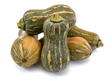 Beyaz arkaplanda kabak izole