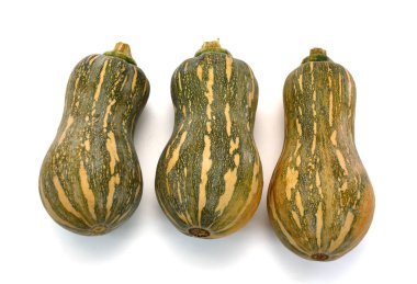 Beyaz arkaplanda kabak izole