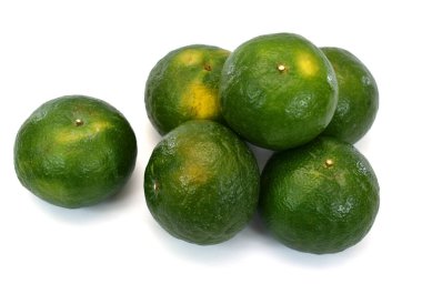 Kral Portakal meyvesi beyaz arkaplanda izole