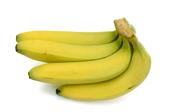 Banana Monte Isolado Fundo Branco — Fotografia de Stock