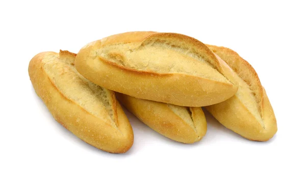 白い背景に隔離されたパン — ストック写真