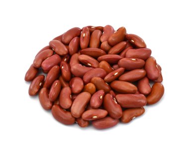 Beyaz arka planda izole fasulye